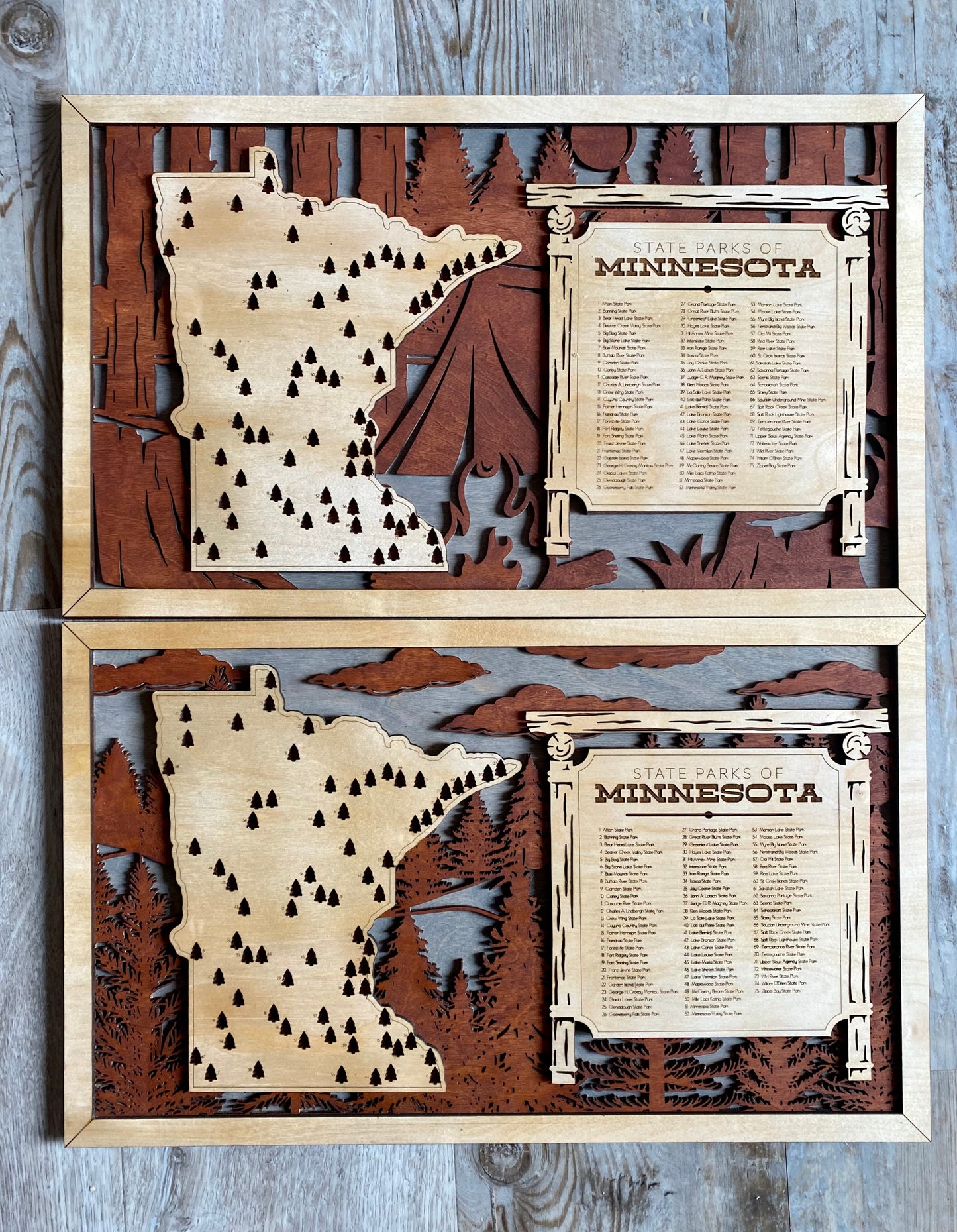 Minnesota State Park Map